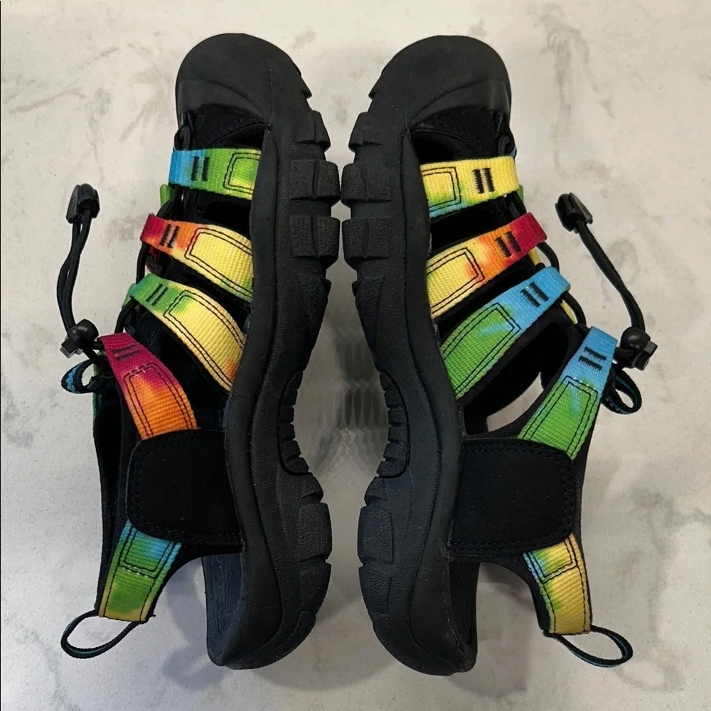 Keen Kids' Newport Retro Tye-Dye Adventure‎ Waterproof Sandals